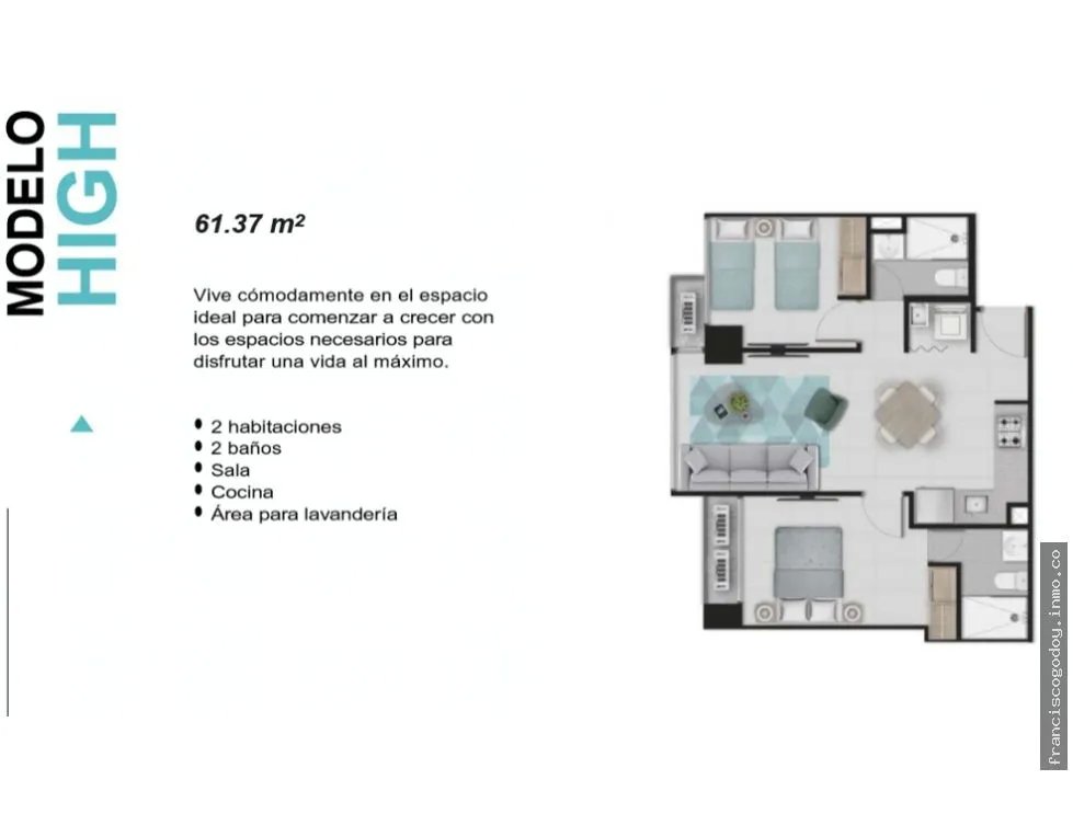 Apartamento en Venta Vía Argentina