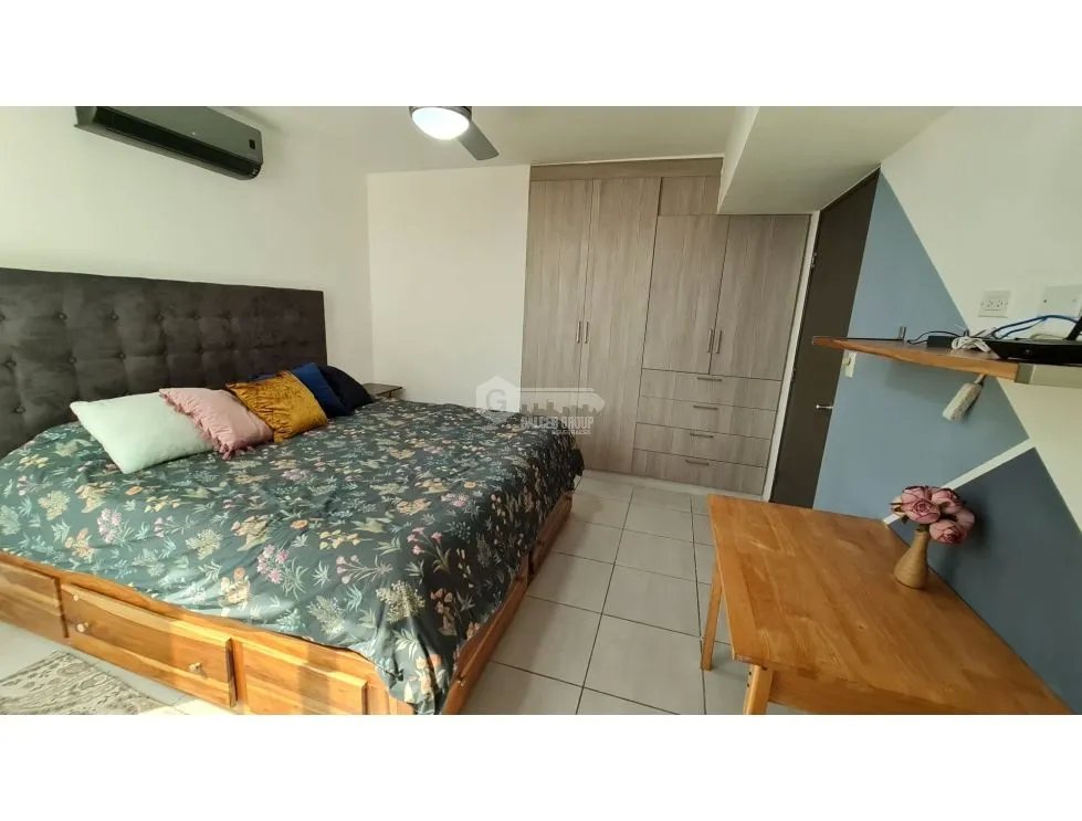 SE ALQUILA APARTAMENTO EN METROPOLITAN PARK DE 2 HABITACIONES AMOBLADO