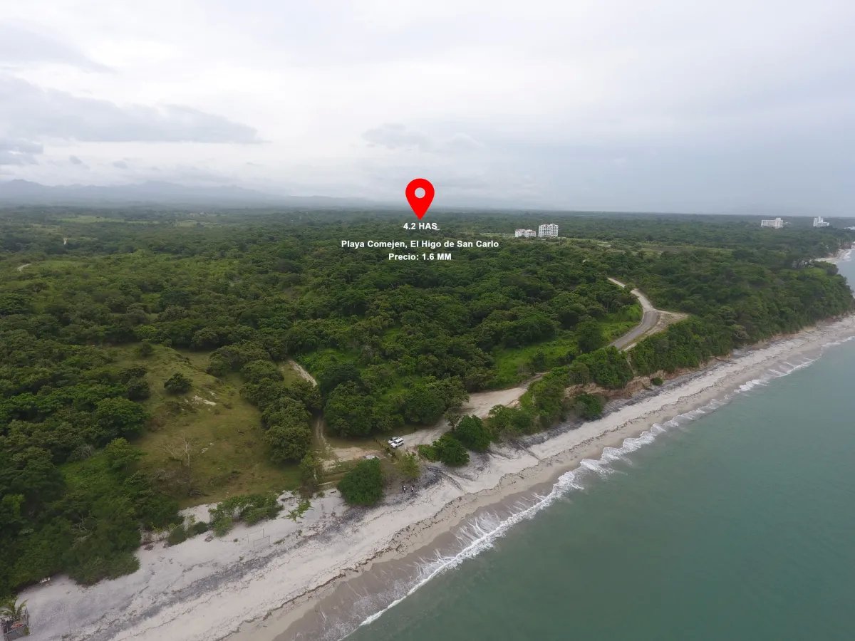 Venta de Terreno de playa en el Higo de San Carlos