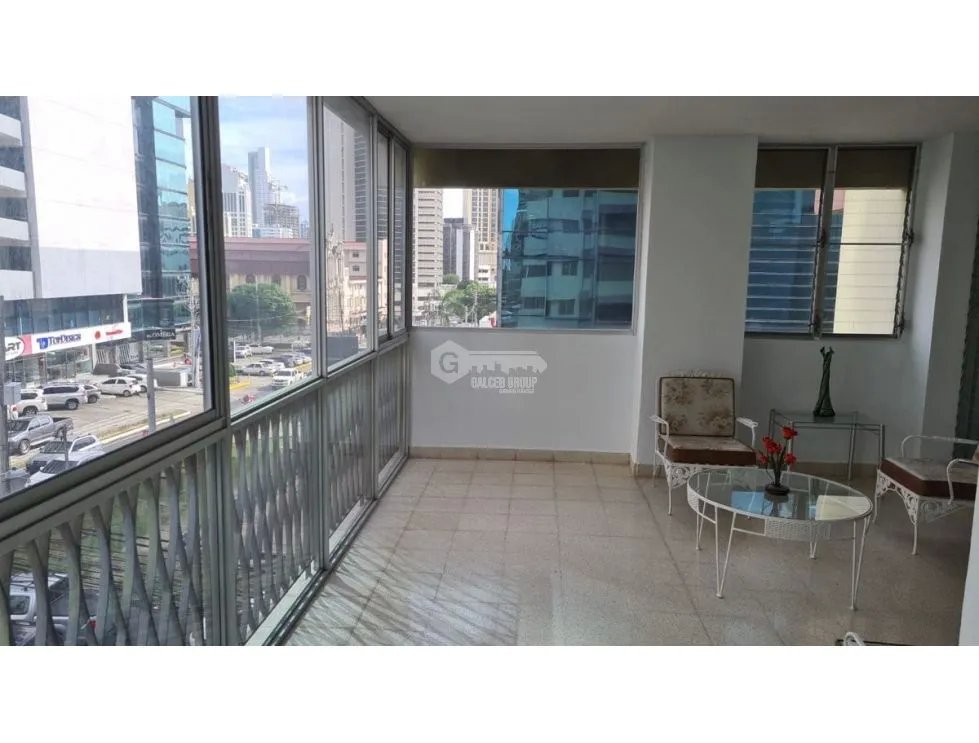 OBARRIO / EDIFICIO EDEN ROC / 269M / 3 HABITACIONES / 2 BALCONES